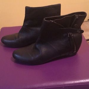 Wedge booties